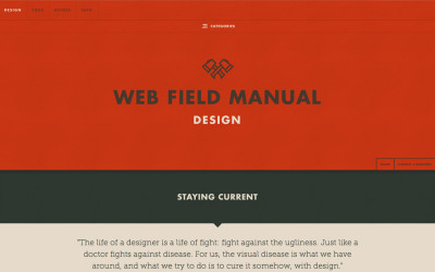 Web Field Manual, A Curated List Of Resources For Web Designers